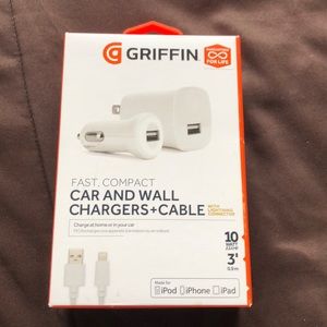 FAST AND COMPACT CAR AND WALL CHARGERS AND CABLES